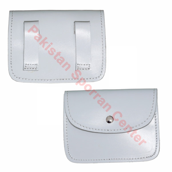 Leather Music card pouch 