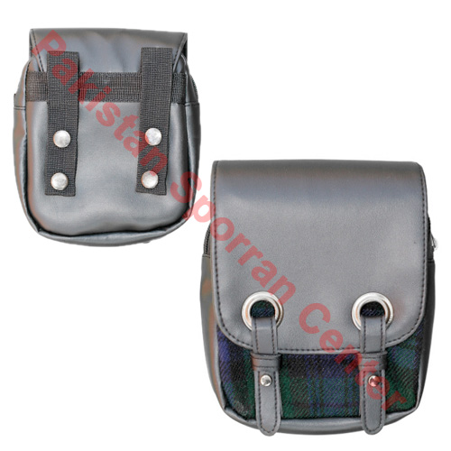 Leather Music card pouch